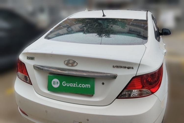 Used Hyundai Verna (older generation) 2010 Sedan 1.4L Automatic Comfort Model GS Rear