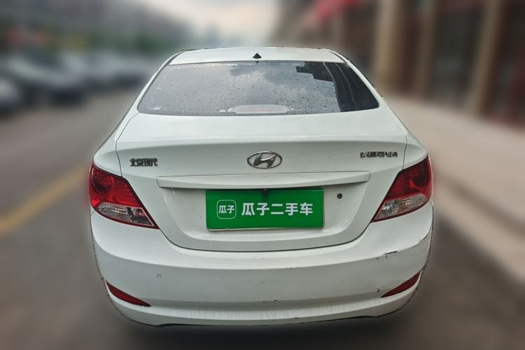 Used Hyundai Verna (older generation) 2010 Sedan 1.4L Manual Standard GL Model Rear