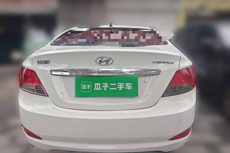 Used Hyundai Verna (older generation) 2010 Sedan 1.4L Automatic Fashionable GT Model Rear