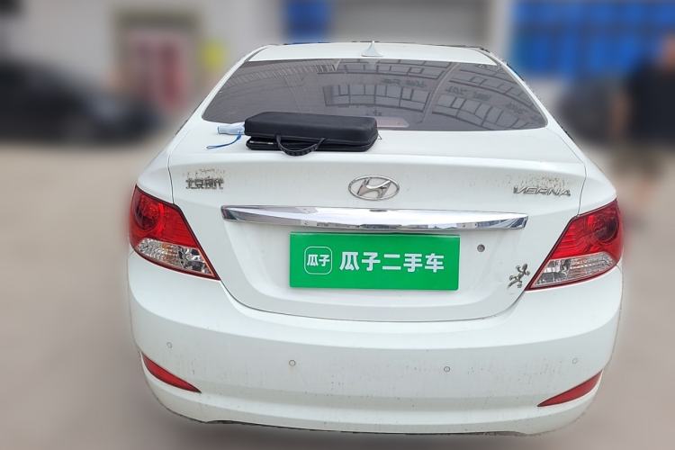 Used Hyundai Verna (older generation) 2010 Sedan 1.4L Automatic Fashionable GT Model Rear