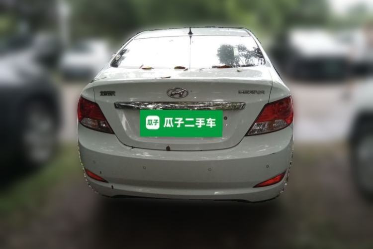 Used Hyundai Verna (older generation) 2010 Sedan 1.4L Automatic Comfort Model GS Rear