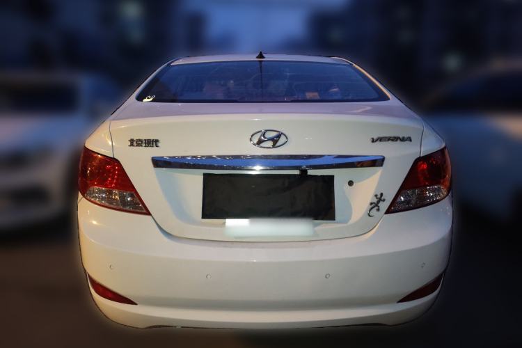 Used Hyundai Verna (older generation) 2010 Sedan 1.4L Automatic Comfort Model GS Rear