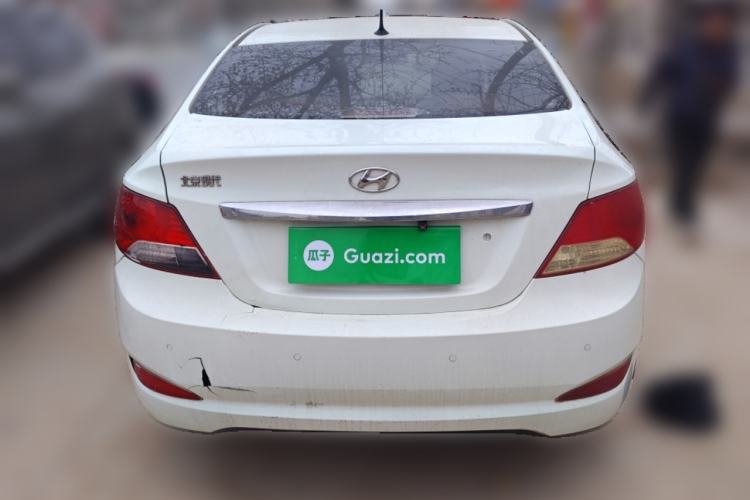 Used Hyundai Verna (older generation) 2010 Sedan 1.4L Manual Comfort GS Rear