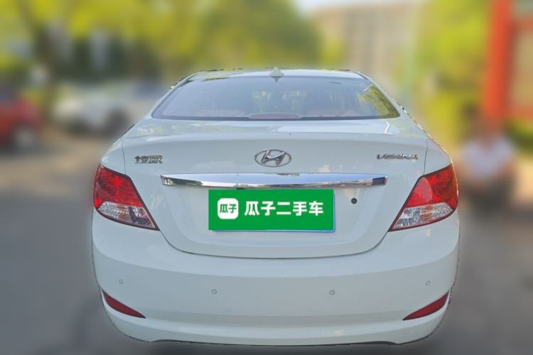 Used Hyundai Verna (older generation) 2010 Sedan 1.4L Automatic Fashionable GT Model Rear