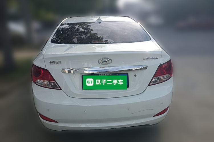 Used Hyundai Verna (older generation) 2010 Sedan 1.4L Automatic Comfort Model GS Rear