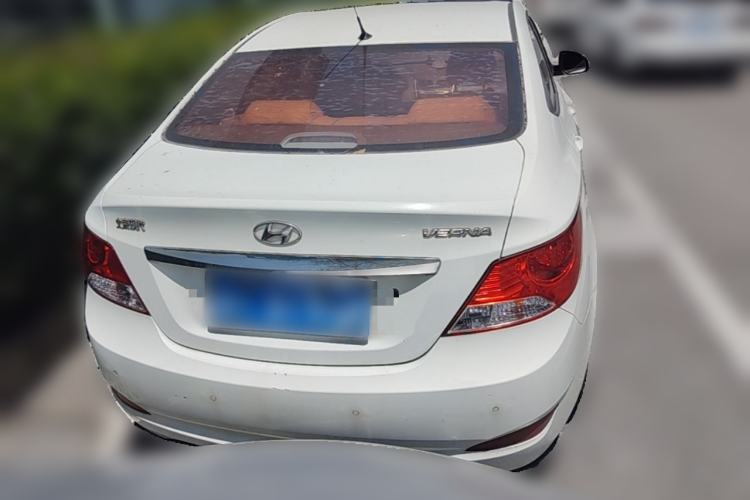 Used Hyundai Verna (older generation) 2010 Sedan 1.4L Automatic Fashionable GT Model Rear