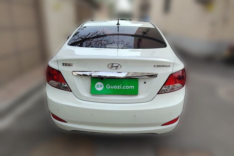 Used Hyundai Verna (older generation) 2010 Sedan 1.4L Automatic Fashionable GT Model Rear