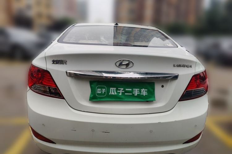 Used Hyundai Verna (older generation) 2010 Sedan 1.4L Automatic Comfort Model GS Rear