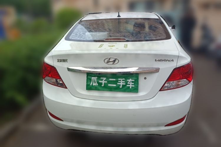 Used Hyundai Verna (older generation) 2010 Sedan 1.4L Automatic Fashionable GT Model Rear