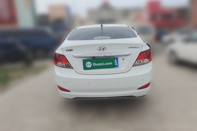 Used Hyundai Verna (older generation) 2010 Sedan 1.4L Automatic Comfort Model GS Rear