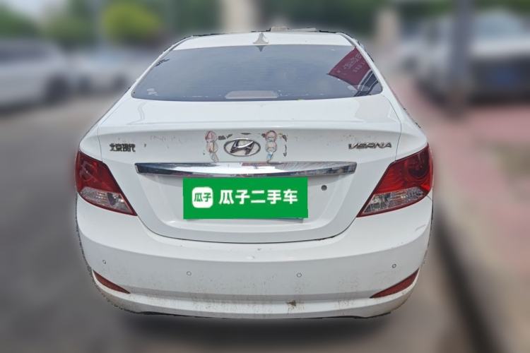 Used Hyundai Verna (older generation) 2010 Sedan 1.4L Manual Comfort GS Rear