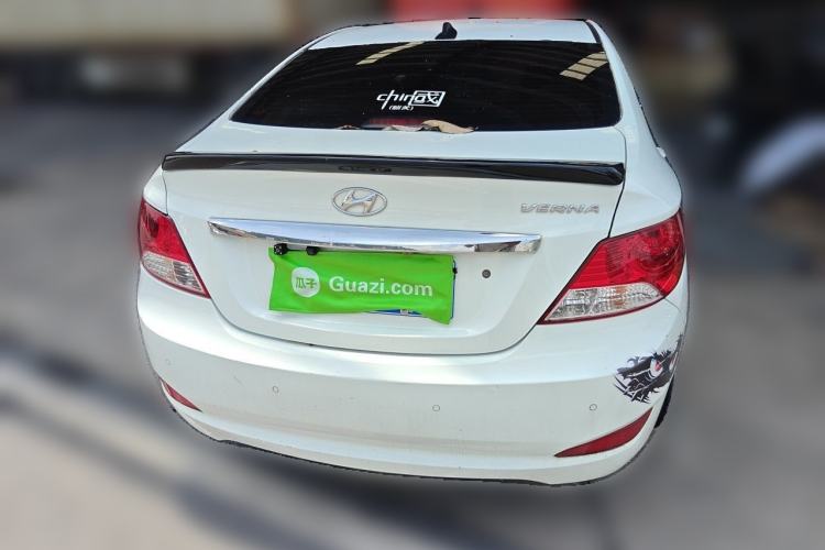 Used Hyundai Verna (older generation) 2010 Sedan 1.4L Automatic Fashionable GT Model Rear