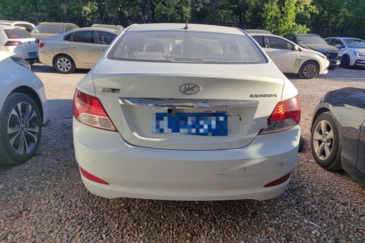 Used Hyundai Verna (older generation) 2010 Sedan 1.4L Automatic Comfort Model GS Rear