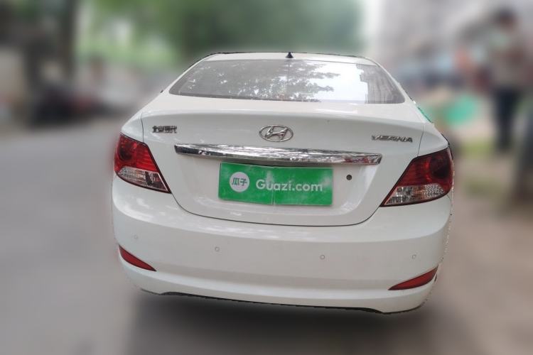 Used Hyundai Verna (older generation) 2010 Sedan 1.4L Automatic Fashionable GT Model Rear