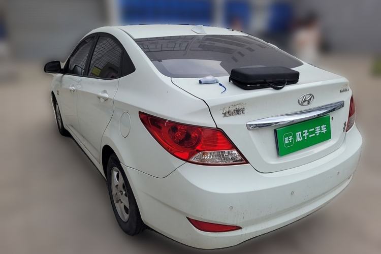 Used Hyundai Verna (older generation) 2010 Sedan 1.4L Automatic Fashionable GT Model Rear Left 45 Deg
