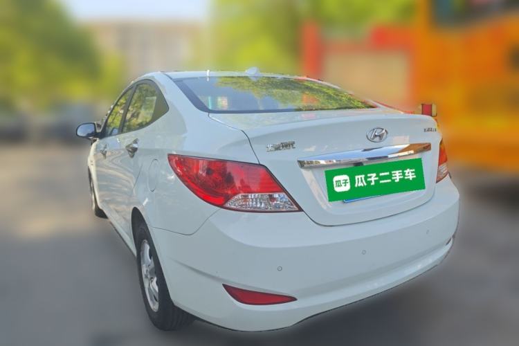 Used Hyundai Verna (older generation) 2010 Sedan 1.4L Automatic Fashionable GT Model Rear Left 45 Deg