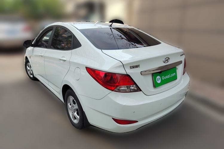 Used Hyundai Verna (older generation) 2010 Sedan 1.4L Automatic Fashionable GT Model Rear Left 45 Deg