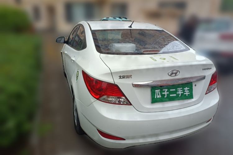 Used Hyundai Verna (older generation) 2010 Sedan 1.4L Automatic Fashionable GT Model Rear Left 45 Deg