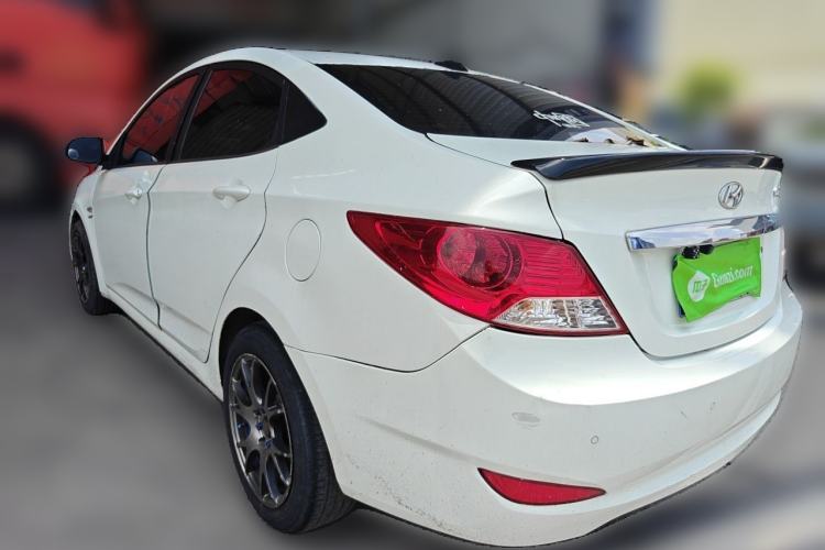 Used Hyundai Verna (older generation) 2010 Sedan 1.4L Automatic Fashionable GT Model Rear Left 45 Deg