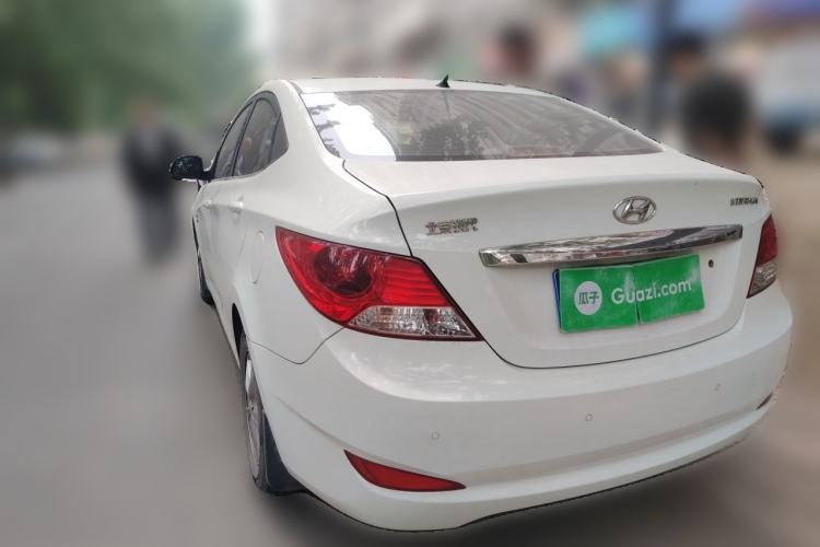 Used Hyundai Verna (older generation) 2010 Sedan 1.4L Automatic Fashionable GT Model Rear Left 45 Deg