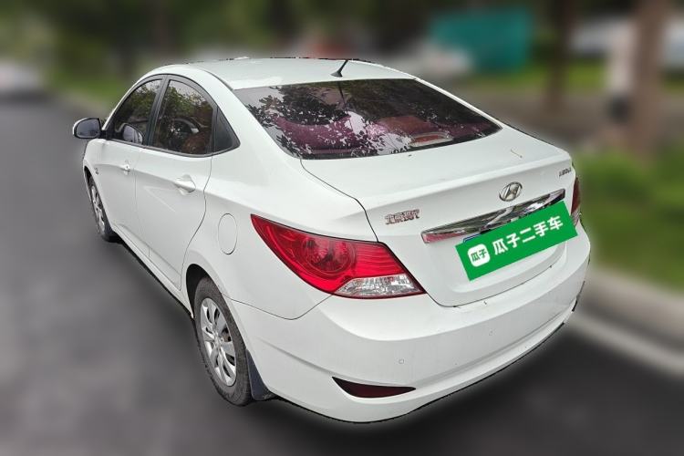 Used Hyundai Verna (older generation) 2010 Sedan 1.4L Manual Comfort GS Rear Left 45 Deg