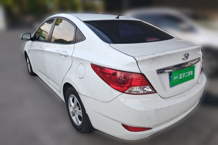 Used Hyundai Verna (older generation) 2010 Sedan 1.4L Automatic Fashionable GT Model Rear Left 45 Deg
