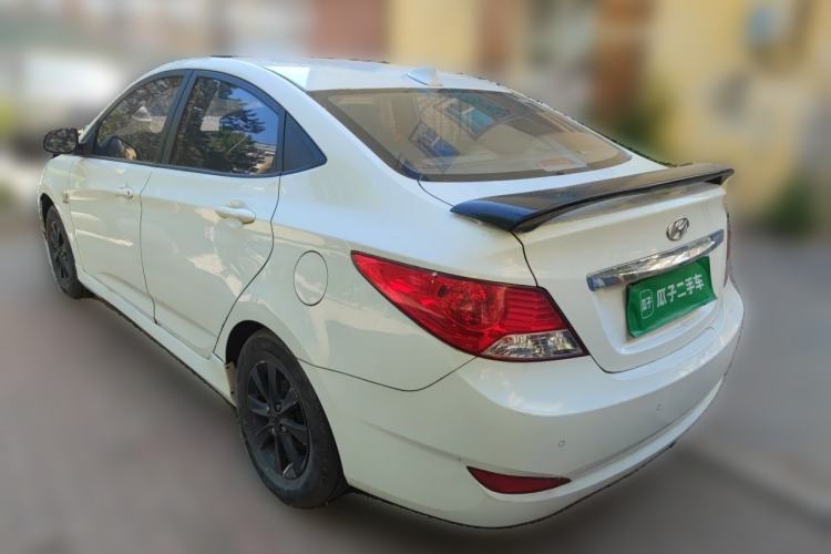 Used Hyundai Verna (older generation) 2010 Sedan 1.4L Automatic Comfort Model GS Rear Left 45 Deg