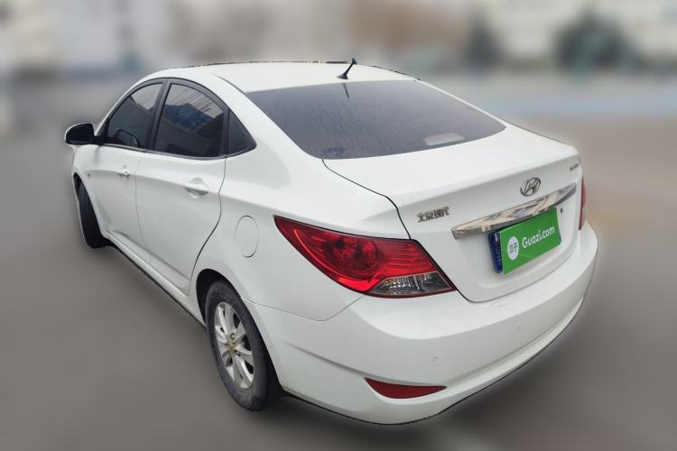 Used Hyundai Verna (older generation) 2010 Sedan 1.4L Manual Standard GL Model Rear Left 45 Deg