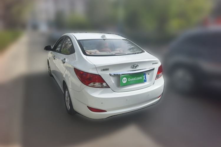 Used Hyundai Verna (older generation) 2010 Sedan 1.4L Automatic Fashionable GT Model Rear Left 45 Deg