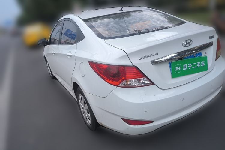 Used Hyundai Verna (older generation) 2010 Sedan 1.4L Manual Comfort GS Rear Left 45 Deg