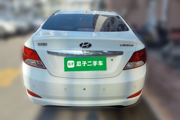 Used Hyundai Verna (older generation) 2010 Sedan 1.4L Automatic Fashionable GT Model Rear