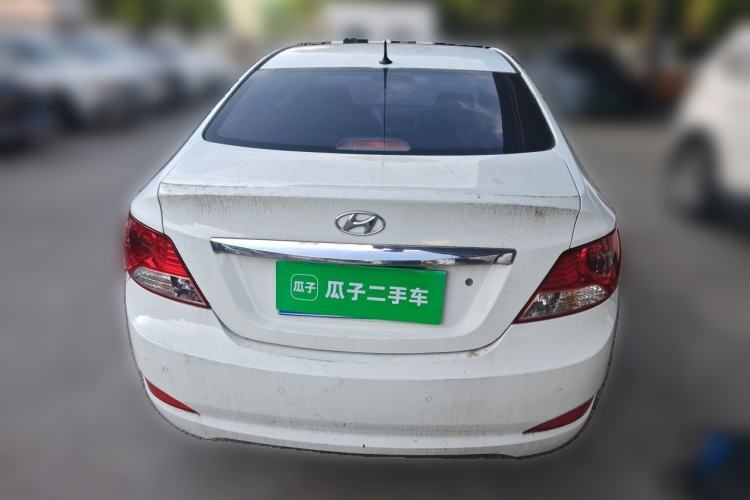 Used Hyundai Verna (older generation) 2010 Sedan 1.4L Automatic Fashionable GT Model Rear
