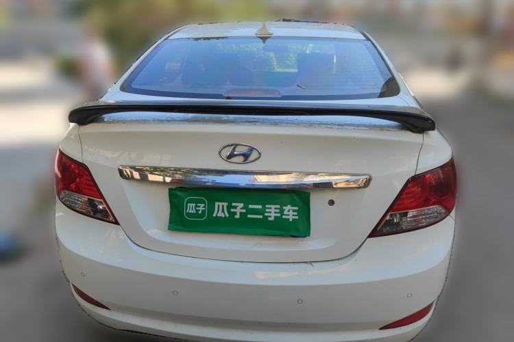 Used Hyundai Verna (older generation) 2010 Sedan 1.4L Automatic Comfort Model GS Rear