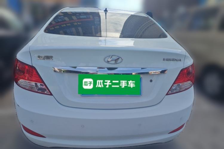 Used Hyundai Verna (older generation) 2010 Sedan 1.4L Automatic Comfort Model GS Rear