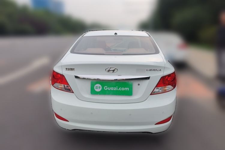 Used Hyundai Verna (older generation) 2010 Sedan 1.4L Manual Comfort GS Rear