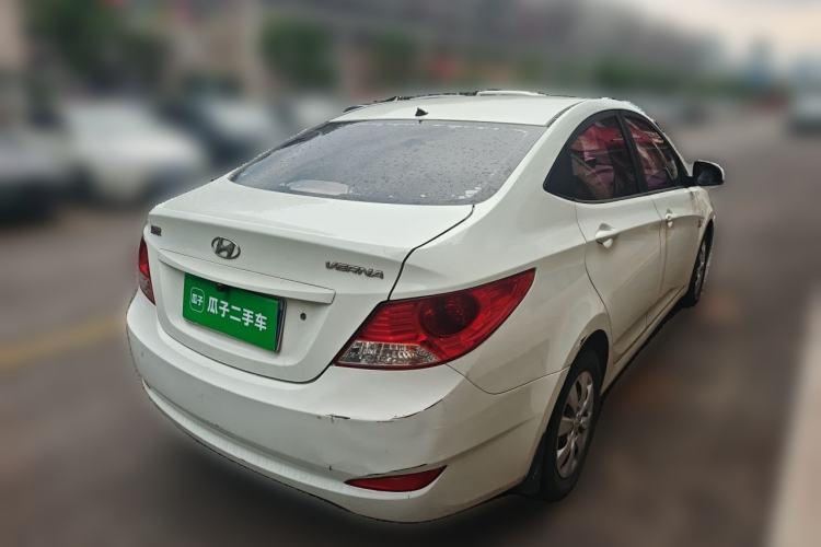 Used Hyundai Verna (older generation) 2010 Sedan 1.4L Manual Standard GL Model Rear Right 45 Deg