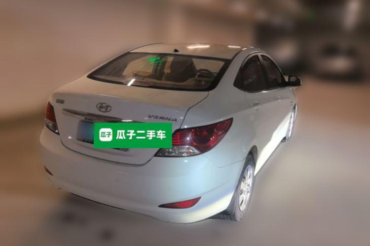 Used Hyundai Verna (older generation) 2010 Sedan 1.4L Automatic Comfort Model GS Rear Right 45 Deg