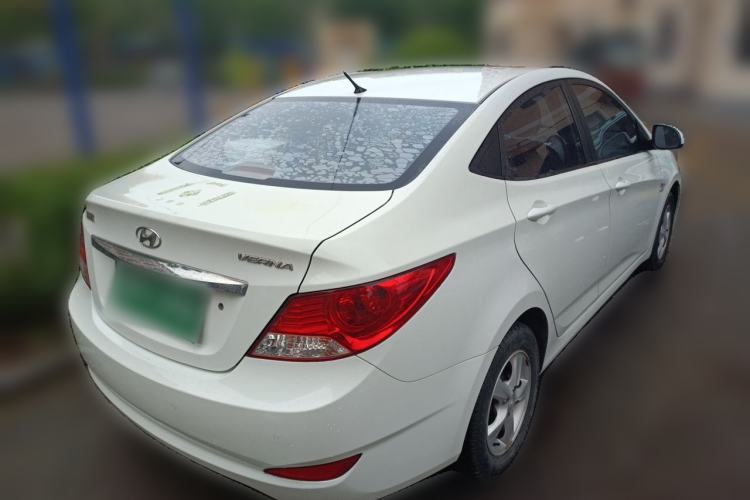 Used Hyundai Verna (older generation) 2010 Sedan 1.4L Automatic Fashionable GT Model Rear Right 45 Deg