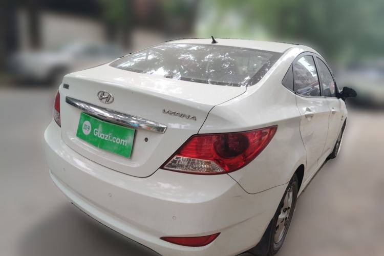 Used Hyundai Verna (older generation) 2010 Sedan 1.4L Automatic Fashionable GT Model Rear Right 45 Deg