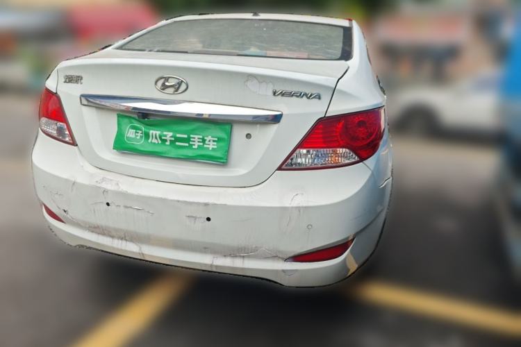 Used Hyundai Verna (older generation) 2010 Sedan 1.4L Manual Comfort GS Rear Right 45 Deg