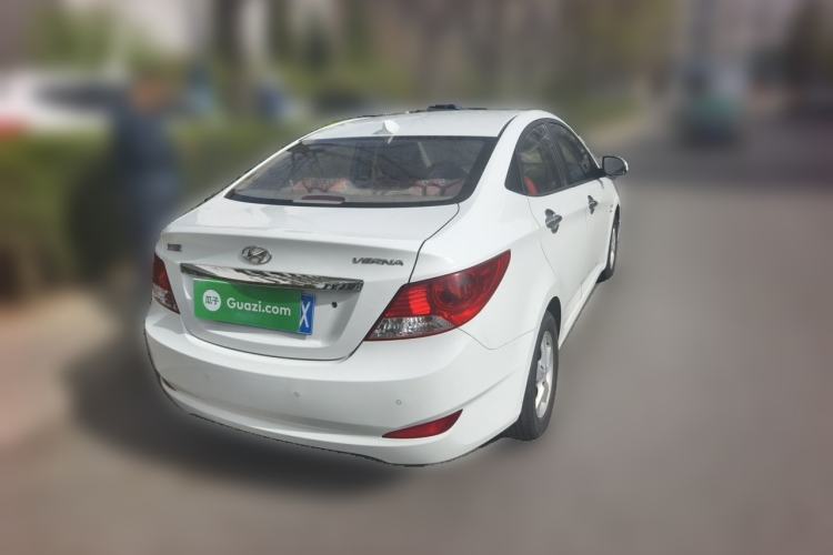 Used Hyundai Verna (older generation) 2010 Sedan 1.4L Automatic Fashionable GT Model Rear Right 45 Deg