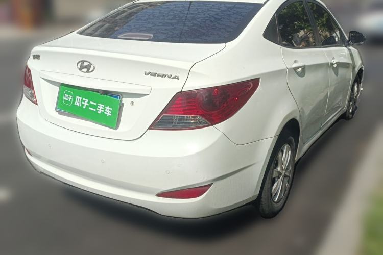 Used Hyundai Verna (older generation) 2010 Sedan 1.4L Automatic Comfort Model GS Rear Right 45 Deg
