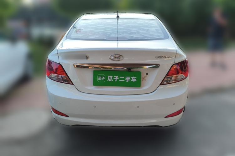 Used Hyundai Verna (older generation) 2010 Sedan 1.4L Manual Comfort GS Rear