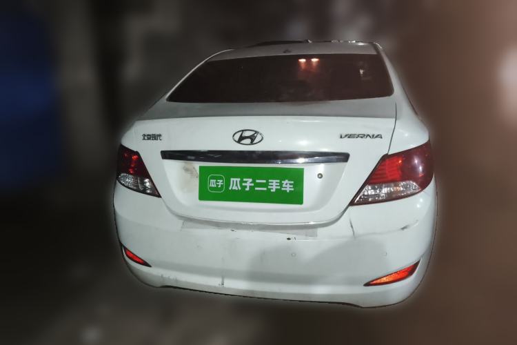 Used Hyundai Verna (older generation) 2010 Sedan 1.4L Manual Comfort GS Rear