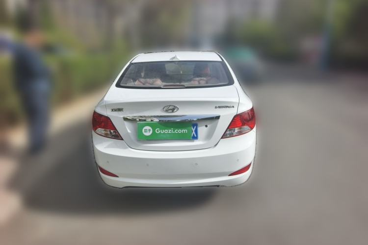 Used Hyundai Verna (older generation) 2010 Sedan 1.4L Automatic Fashionable GT Model Rear