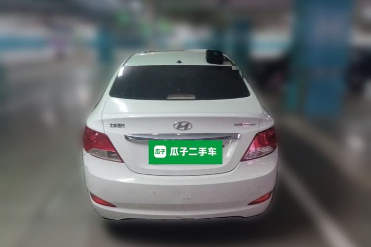 Used Hyundai Verna (older generation) 2010 Sedan 1.4L Automatic Comfort Model GS Rear
