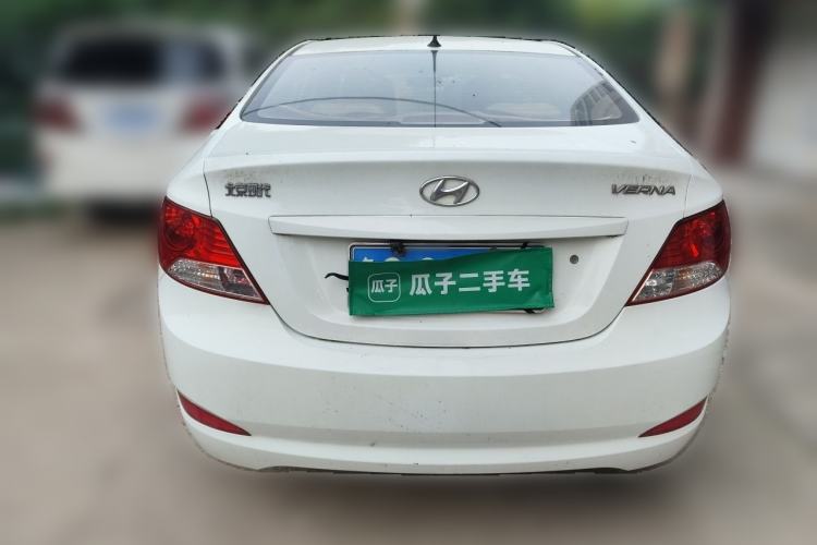 Used Hyundai Verna (older generation) 2010 Sedan 1.4L Manual Standard GL Model Rear