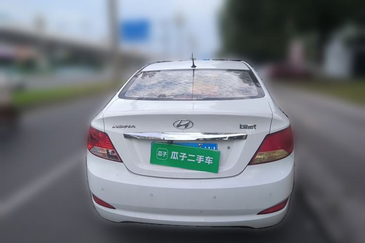 Used Hyundai Verna (older generation) 2010 Sedan 1.4L Manual Comfort GS Rear