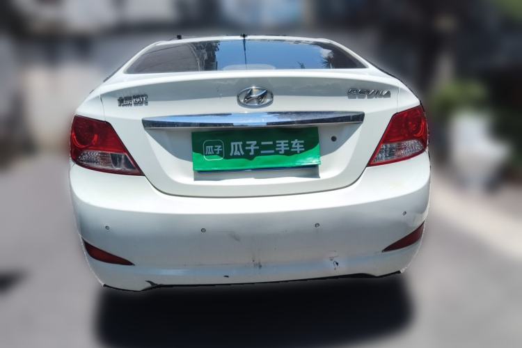 Used Hyundai Verna (older generation) 2010 Sedan 1.4L Automatic Comfort Model GS Rear