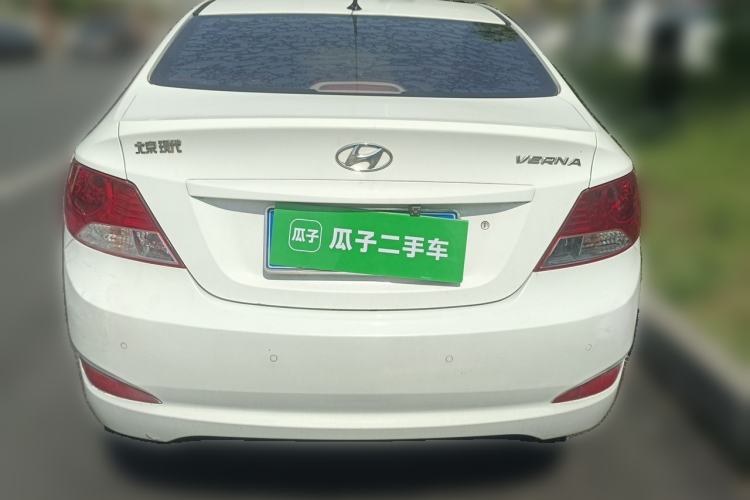 Used Hyundai Verna (older generation) 2010 Sedan 1.4L Automatic Comfort Model GS Rear